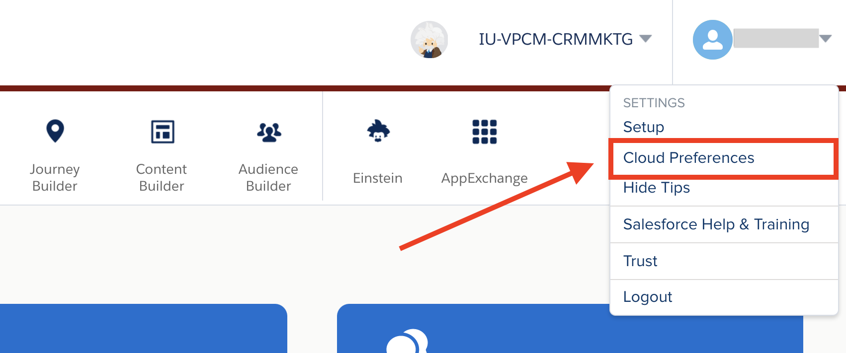 Customizing the Login Page using Cloud Preferences